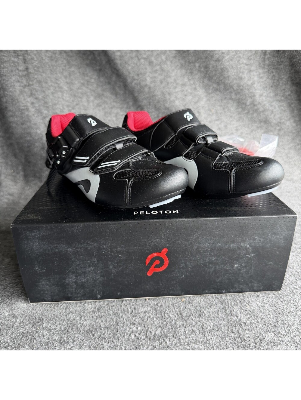 Peloton Road Indoor Cycling Shoes Womens 6.5 US 37 EU Black Delta Cleats 3-Bolt
